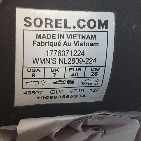 Sorel Slip On Ankle Bootie Size 9 Carmel Brown Suede Casual Outdoor Boots - Picture 10 of 12